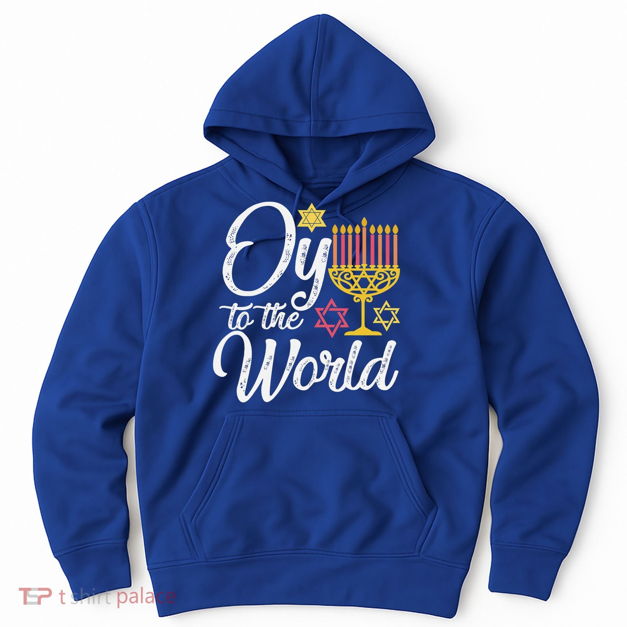 Peace Love Hanukkah Jewish Hanukkah Chanukah Hoodie