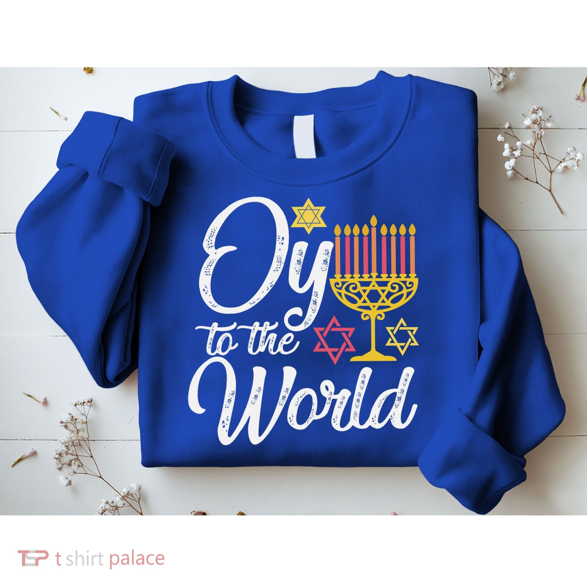 Peace Love Hanukkah Jewish Hanukkah Chanukah Sweatshirt