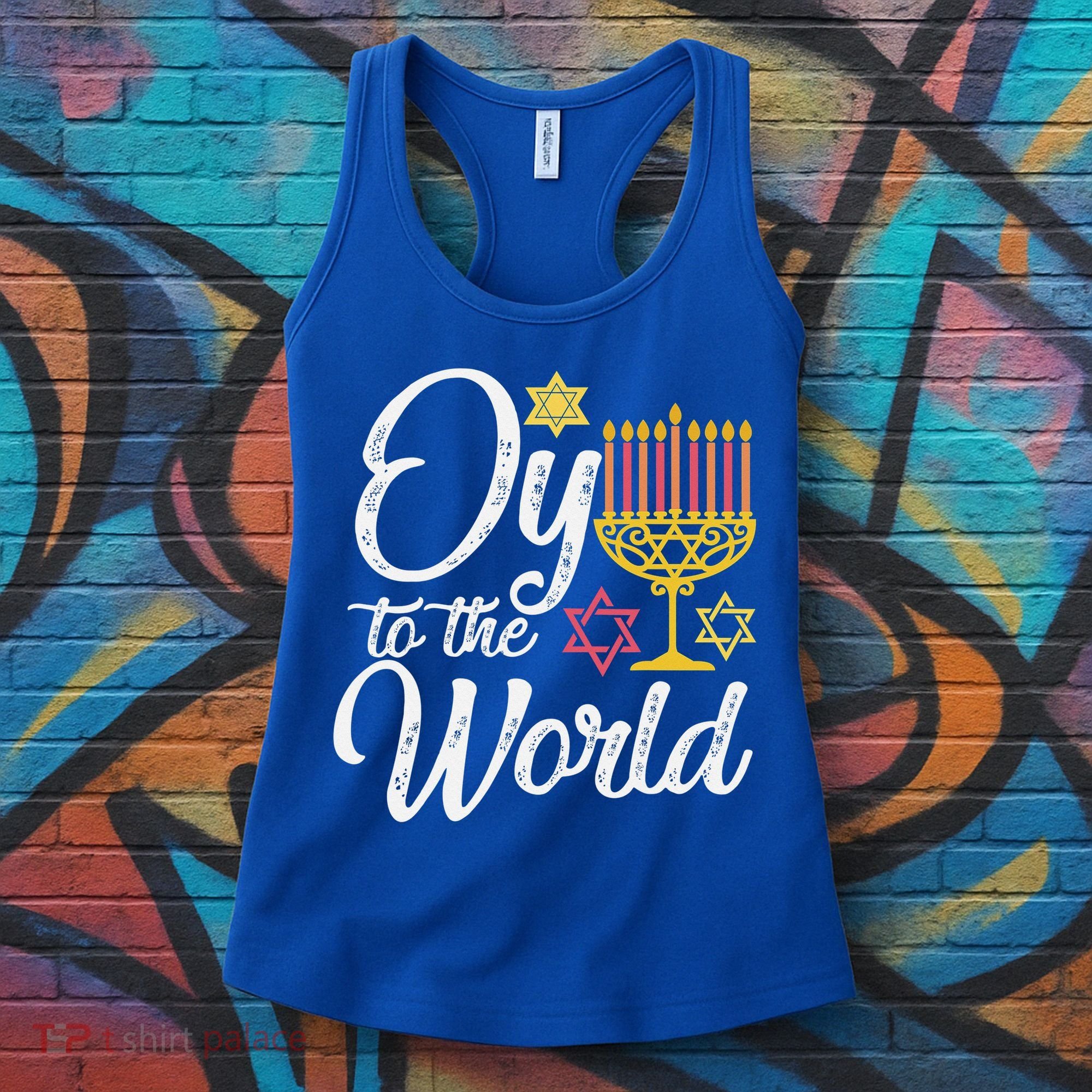 Peace Love Hanukkah Jewish Hanukkah Chanukah Women's Tank Top