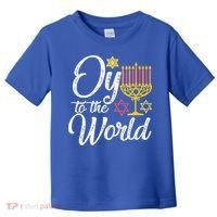 Peace Love Hanukkah Jewish Hanukkah Chanukah Toddler T-Shirt thumb 0
