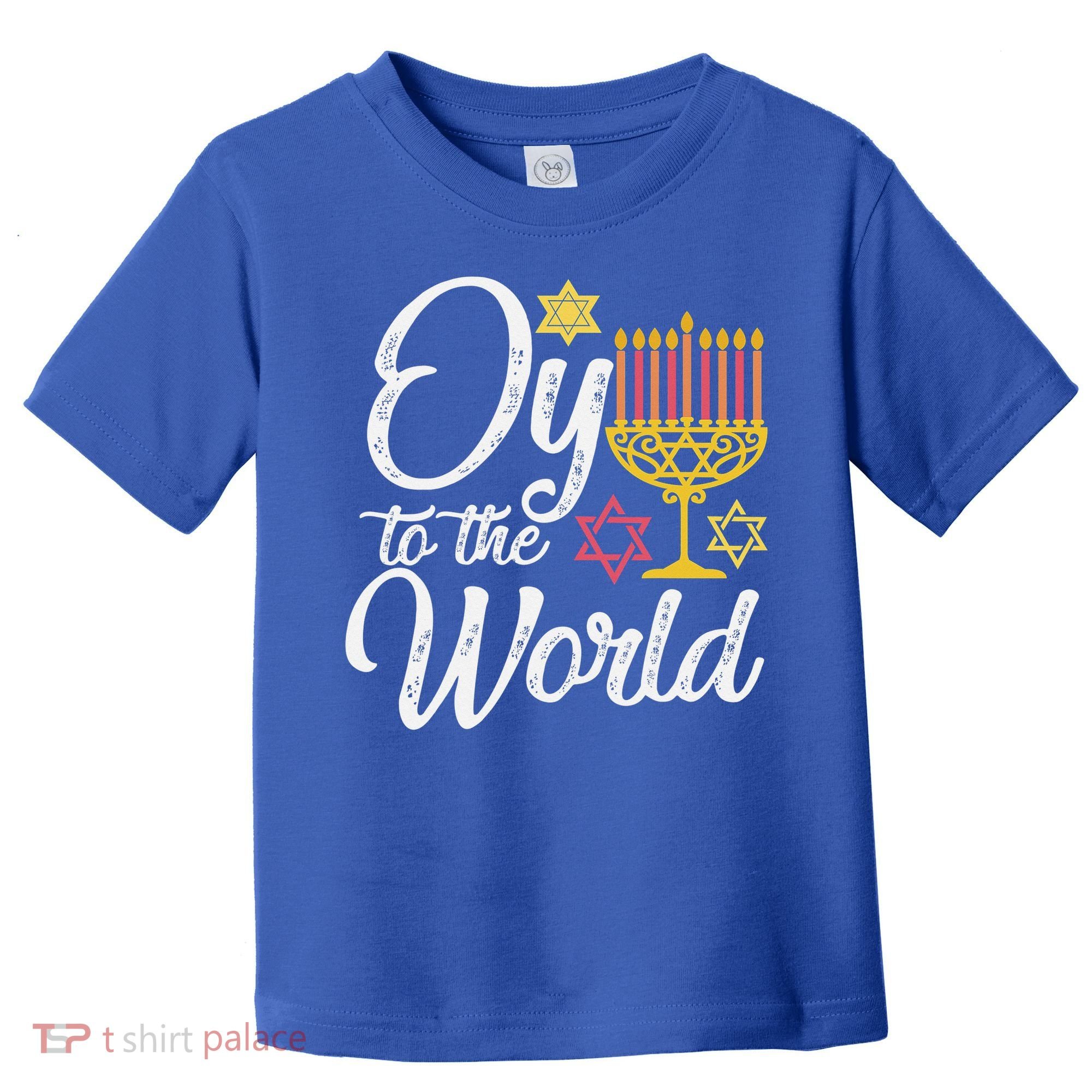 Peace Love Hanukkah Jewish Hanukkah Chanukah Toddler T-Shirt