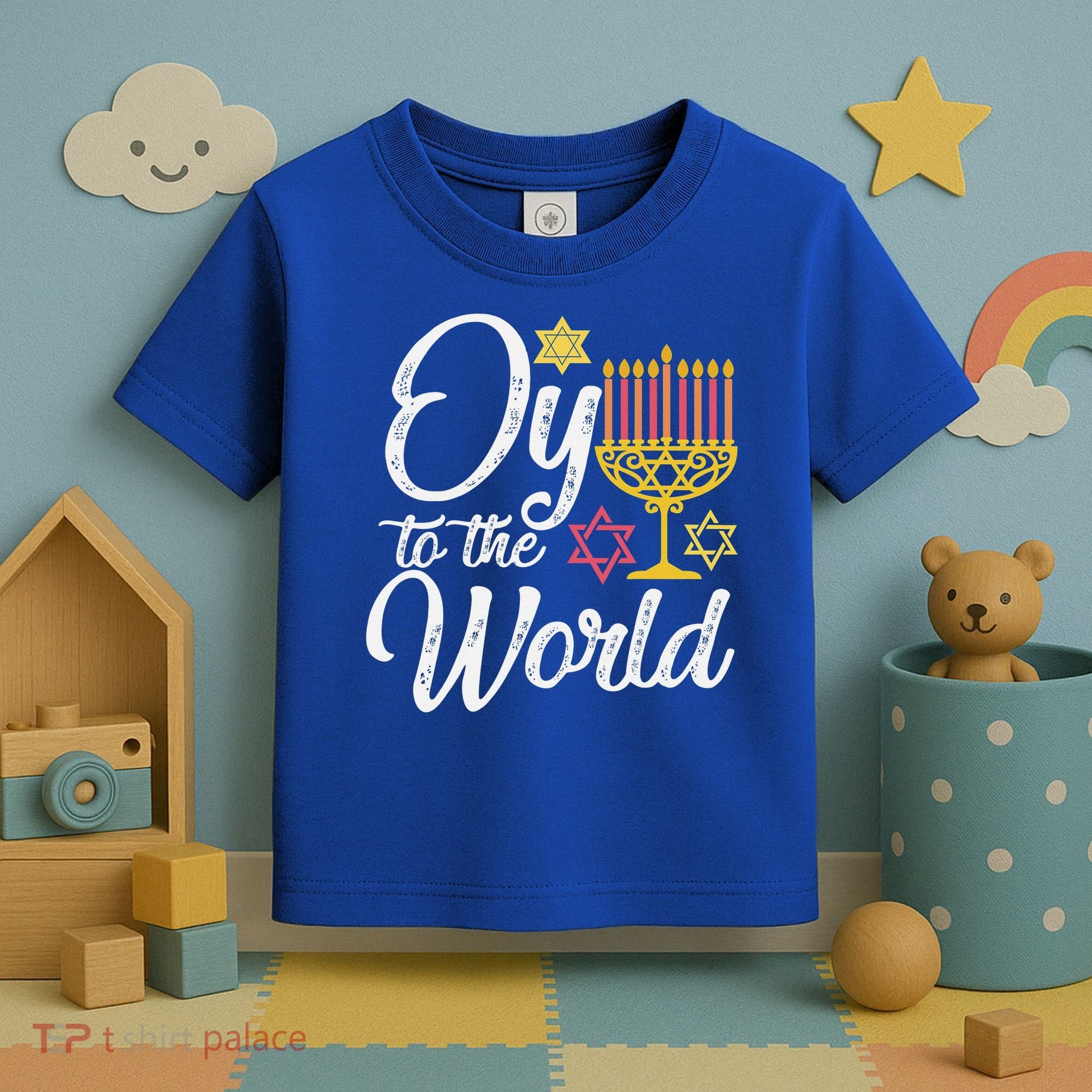 Peace Love Hanukkah Jewish Hanukkah Chanukah Toddler T-Shirt