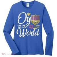Peace Love Hanukkah Jewish Hanukkah Chanukah Women's Long Sleeve Shirt thumb 0