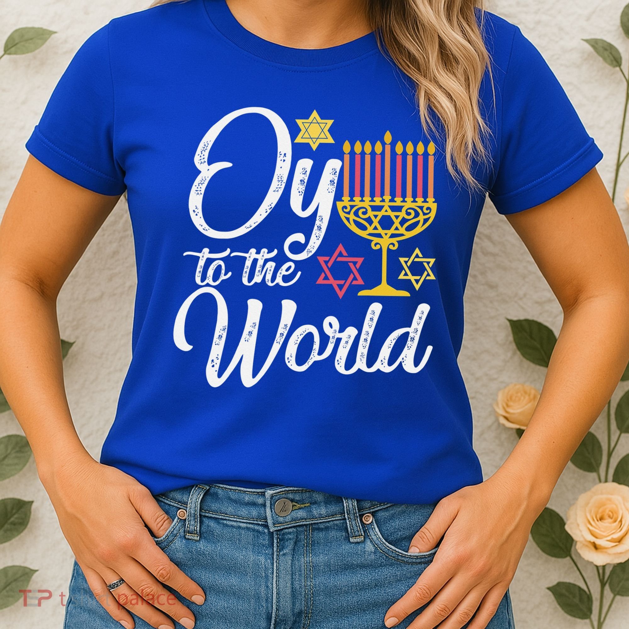 Peace Love Hanukkah Jewish Hanukkah Chanukah Women's T-Shirt