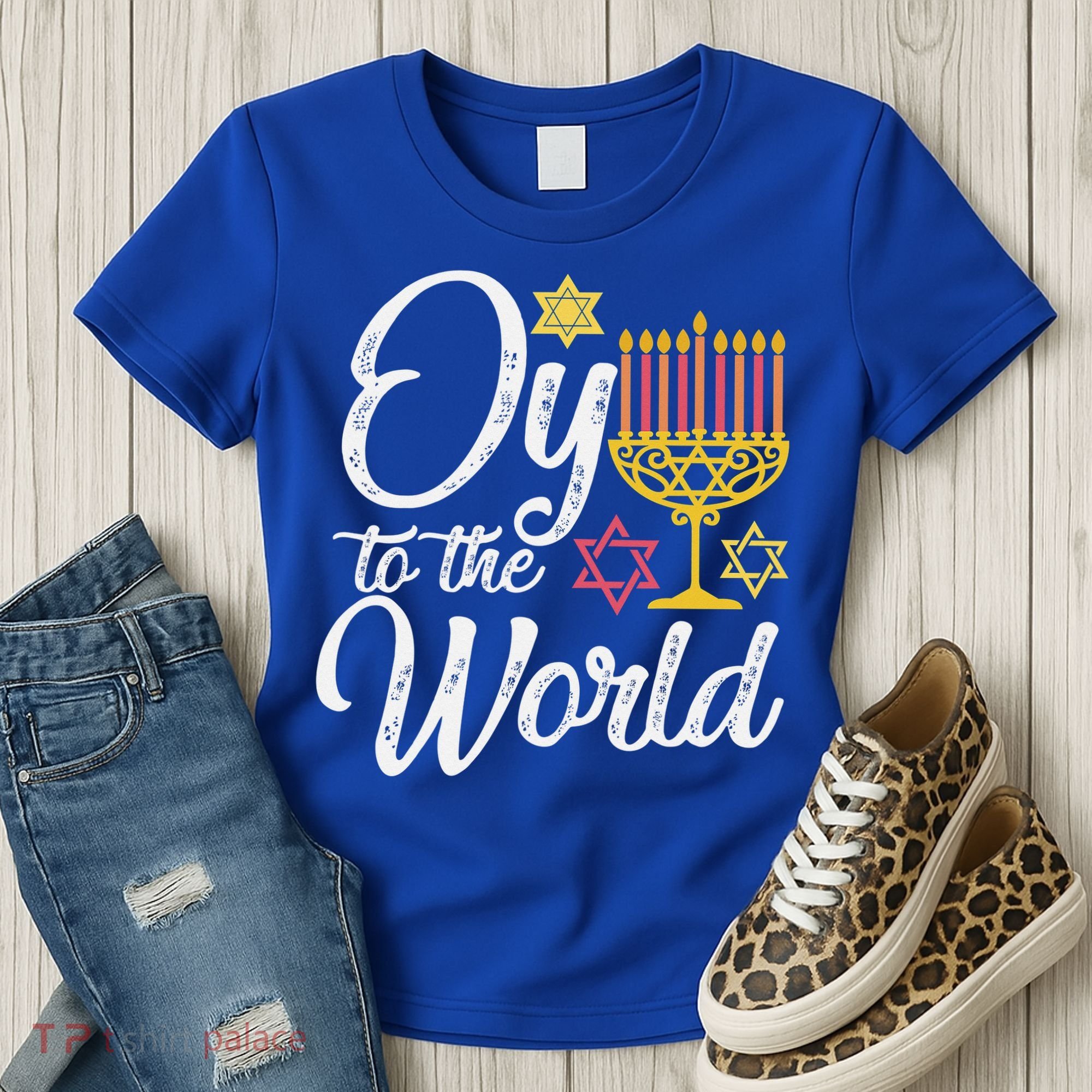 Peace Love Hanukkah Jewish Hanukkah Chanukah Women's T-Shirt