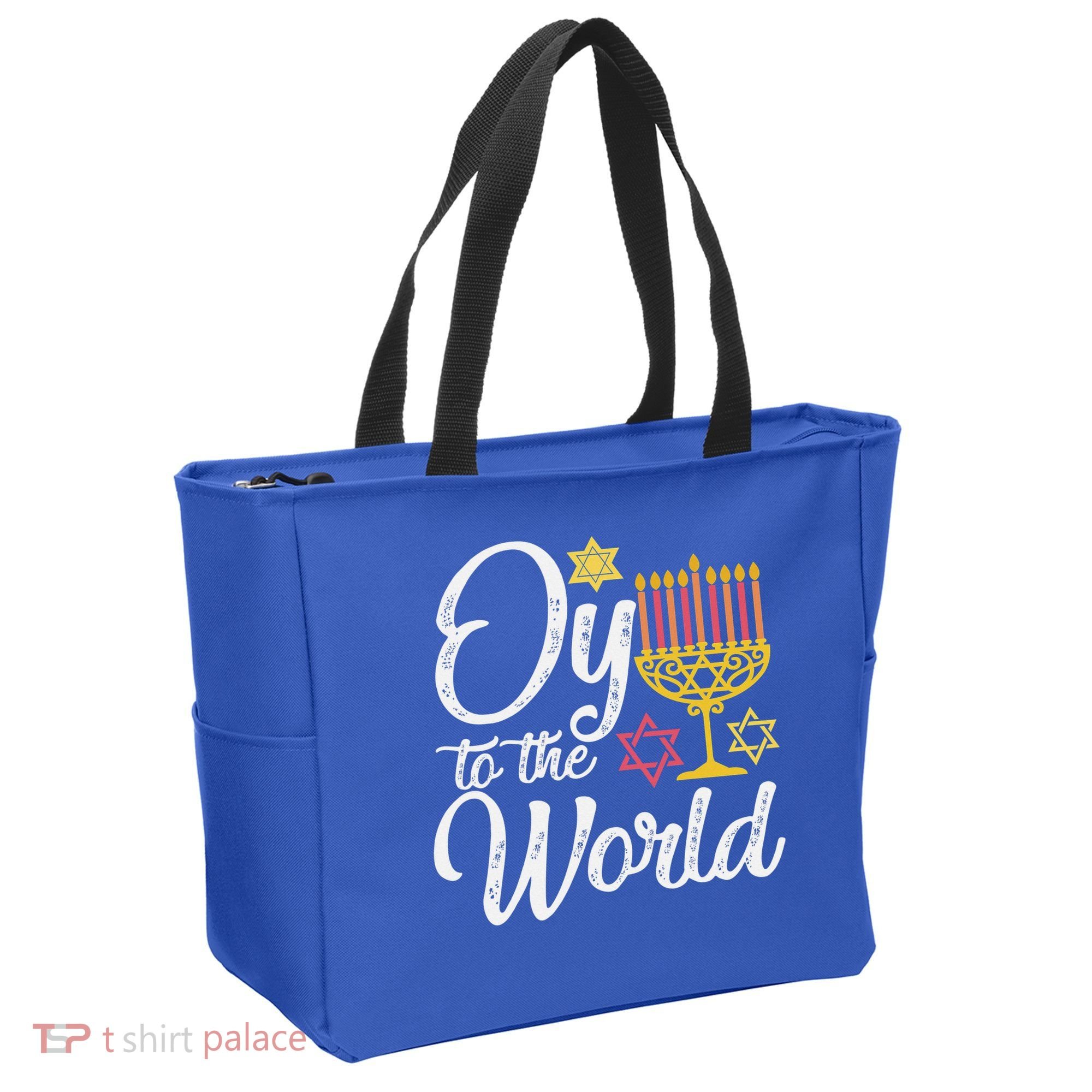 Peace Love Hanukkah Jewish Hanukkah Chanukah Tote Bag