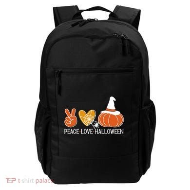Peace Love Halloween Backpack