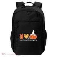 Peace Love Halloween Backpack thumb 0