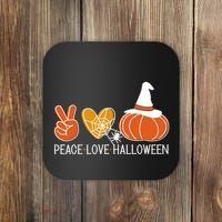 Peace Love Halloween Coaster thumb 0