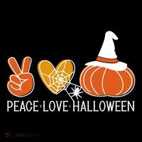 Peace Love Halloween Coaster thumb 2