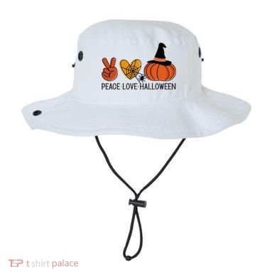 Peace Love Halloween Bucket Hat