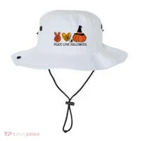 Peace Love Halloween Bucket Hat thumb 0
