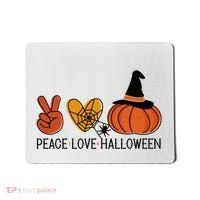 Peace Love Halloween Mousepad thumb 0