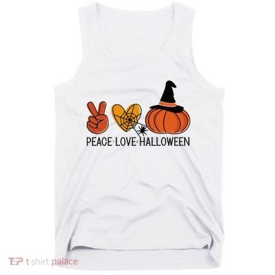 Peace Love Halloween Tank Top