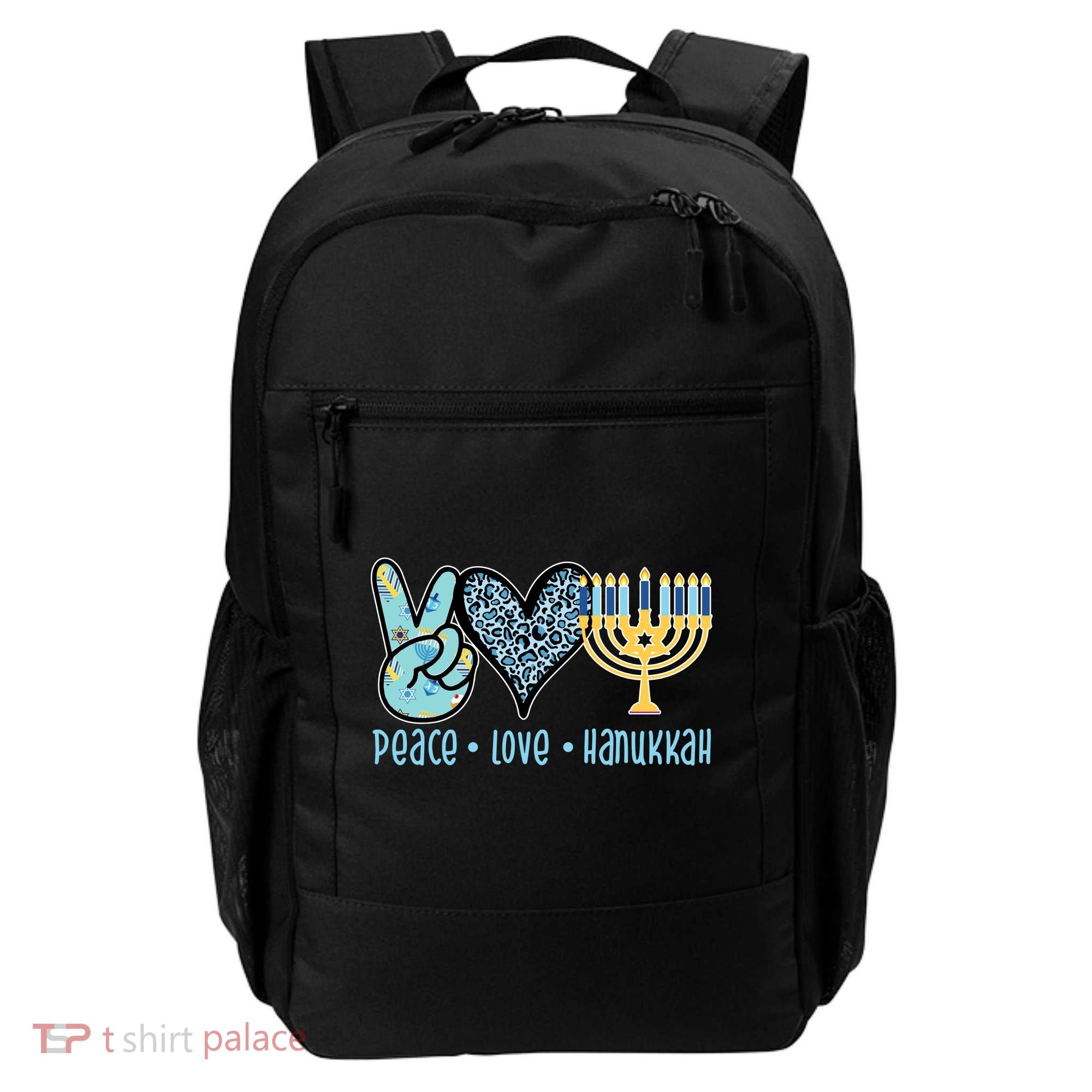 Peace Love Hanukkah Cute Gift Backpack