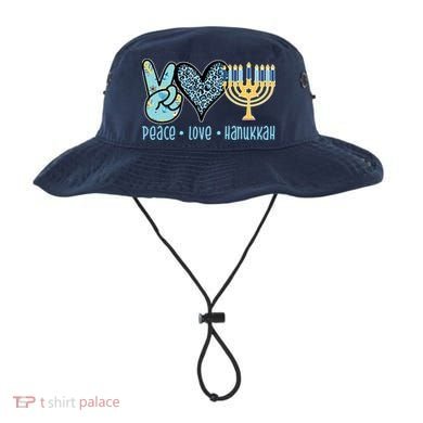 Peace Love Hanukkah Cute Gift Bucket Hat