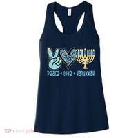 Peace Love Hanukkah Cute Gift Women's Tank Top thumb 0