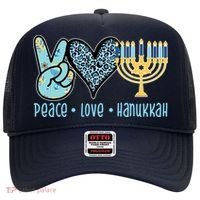 Peace Love Hanukkah Cute Gift Hat thumb 0