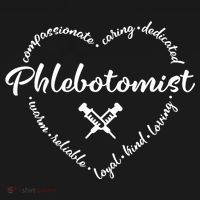 Phlebotomist Life Heart Caring Dedicated Loyal Phlebotomy Gift Backpack thumb 2