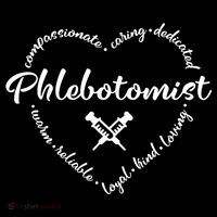 Phlebotomist Life Heart Caring Dedicated Loyal Phlebotomy Gift Women's Hoodie thumb 2