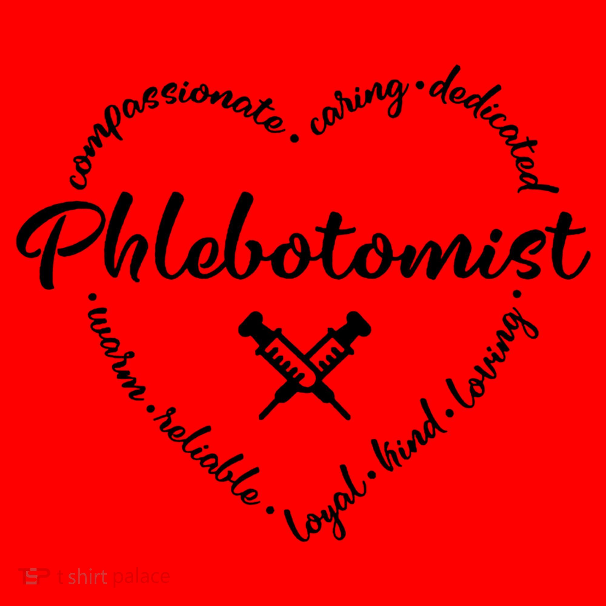 Phlebotomist Life Heart Caring Dedicated Loyal Phlebotomy Gift Santa Hat
