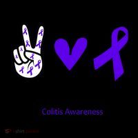 Peace Love Hope Colitis Awareness Coffee Mug thumb 5