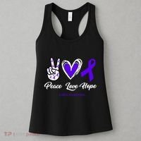 Peace Love Hope Colitis Awareness Women's Tank Top thumb 3