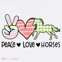 Peace Love Horses Gift Women's Tank Top thumb 5