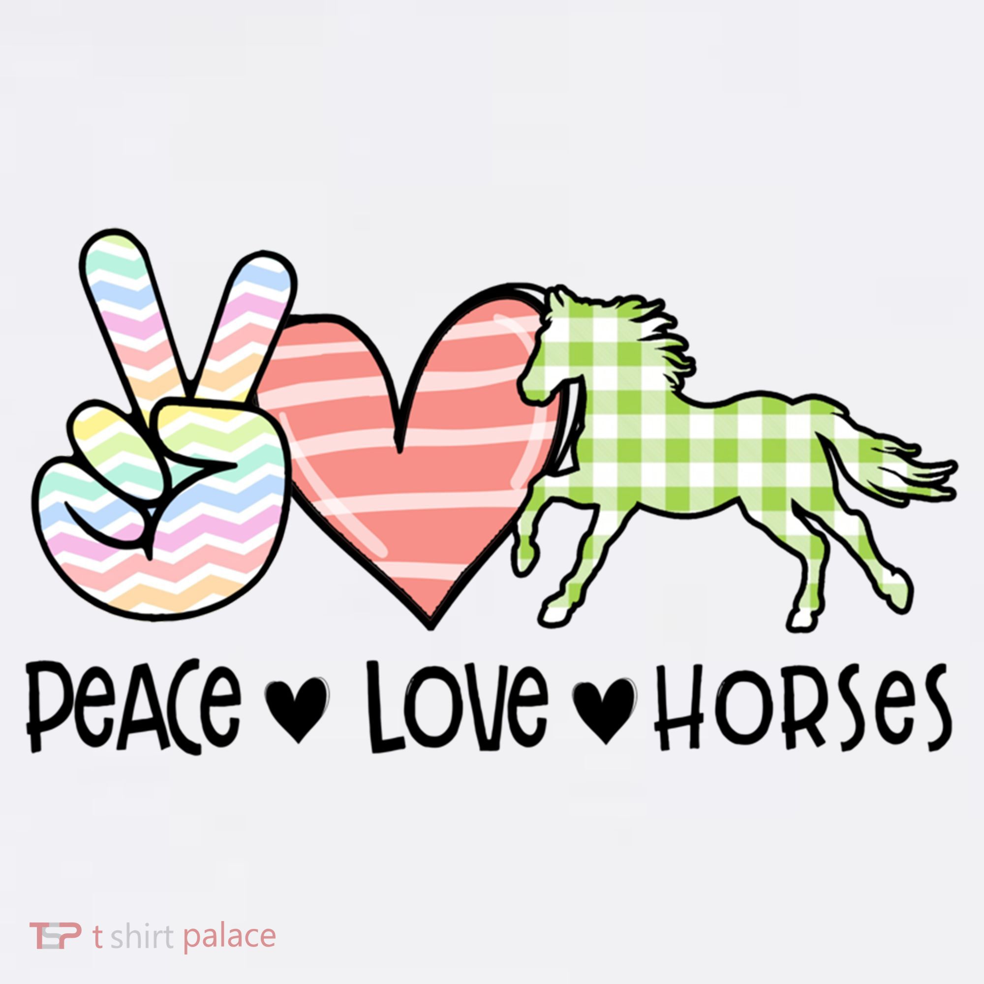 Peace Love Horses Gift Women's Tank Top