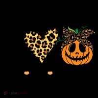 Peace Love Halloween Festive Leopard Coffee Mug thumb 5
