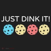 Pickleball Lover Hilarious Just Dink It! Pickleball Gift Hat thumb 2