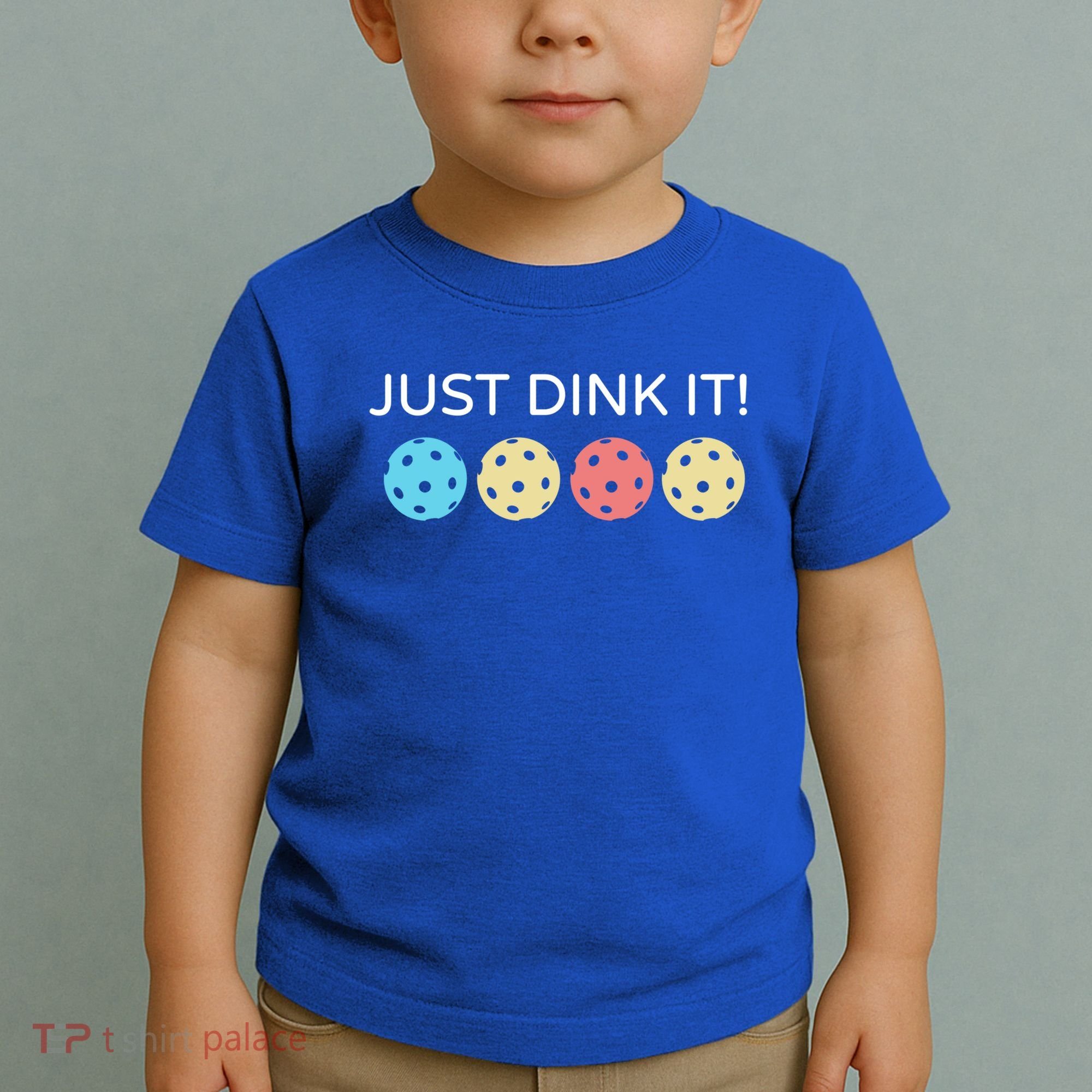 Pickleball Lover Hilarious Just Dink It! Pickleball Gift Toddler T-Shirt