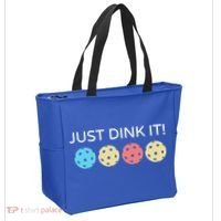 Pickleball Lover Hilarious Just Dink It! Pickleball Gift Tote Bag thumb 2