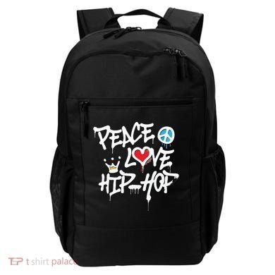 Peace Love Hip Hop Dancing Backpack