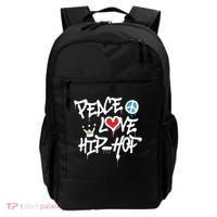 Peace Love Hip Hop Dancing Backpack thumb 0