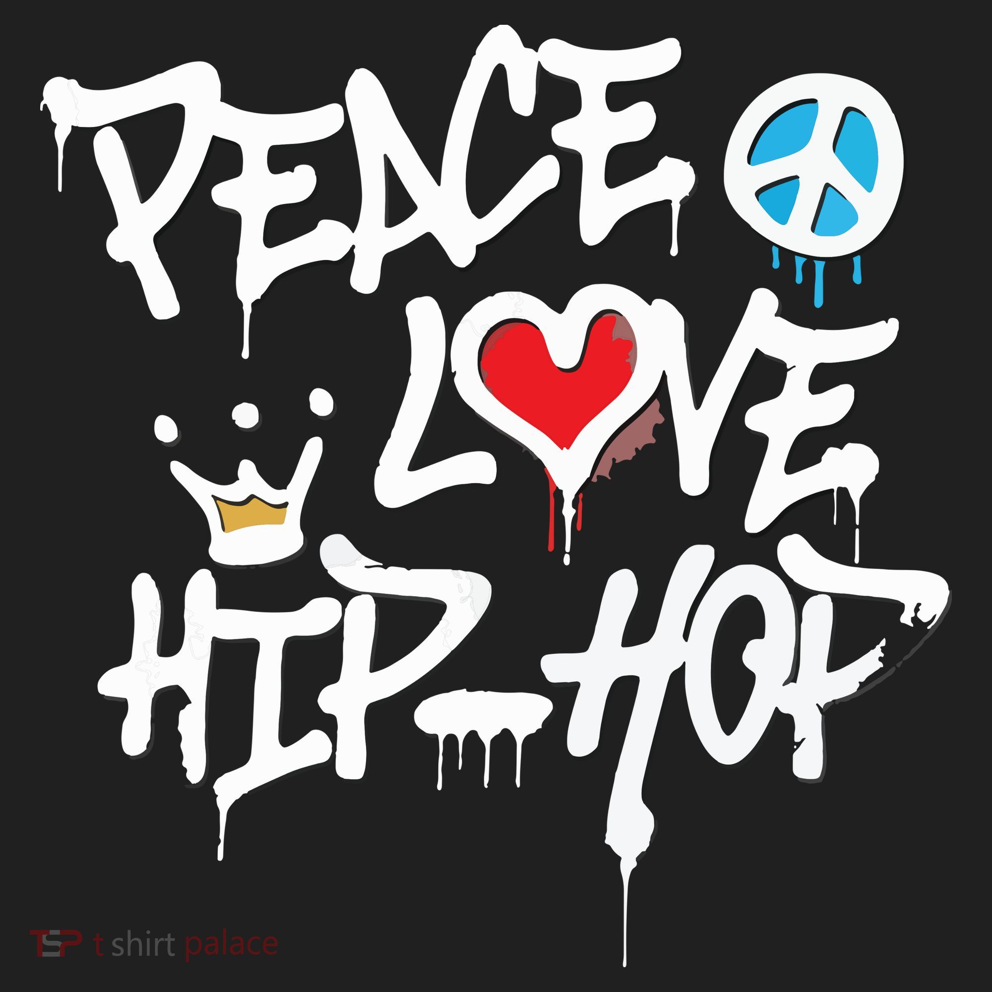 Peace Love Hip Hop Dancing Tumbler
