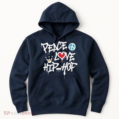 Peace Love Hip Hop Dancing Hoodie