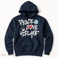 Peace Love Hip Hop Dancing Hoodie thumb 0