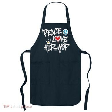Peace Love Hip Hop Dancing Apron