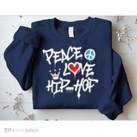 Peace Love Hip Hop Dancing Sweatshirt thumb 2
