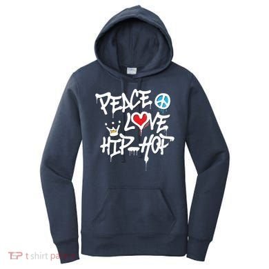 Peace Love Hip Hop Dancing Women's Hoodie