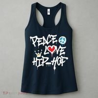 Peace Love Hip Hop Dancing Women's Tank Top thumb 3