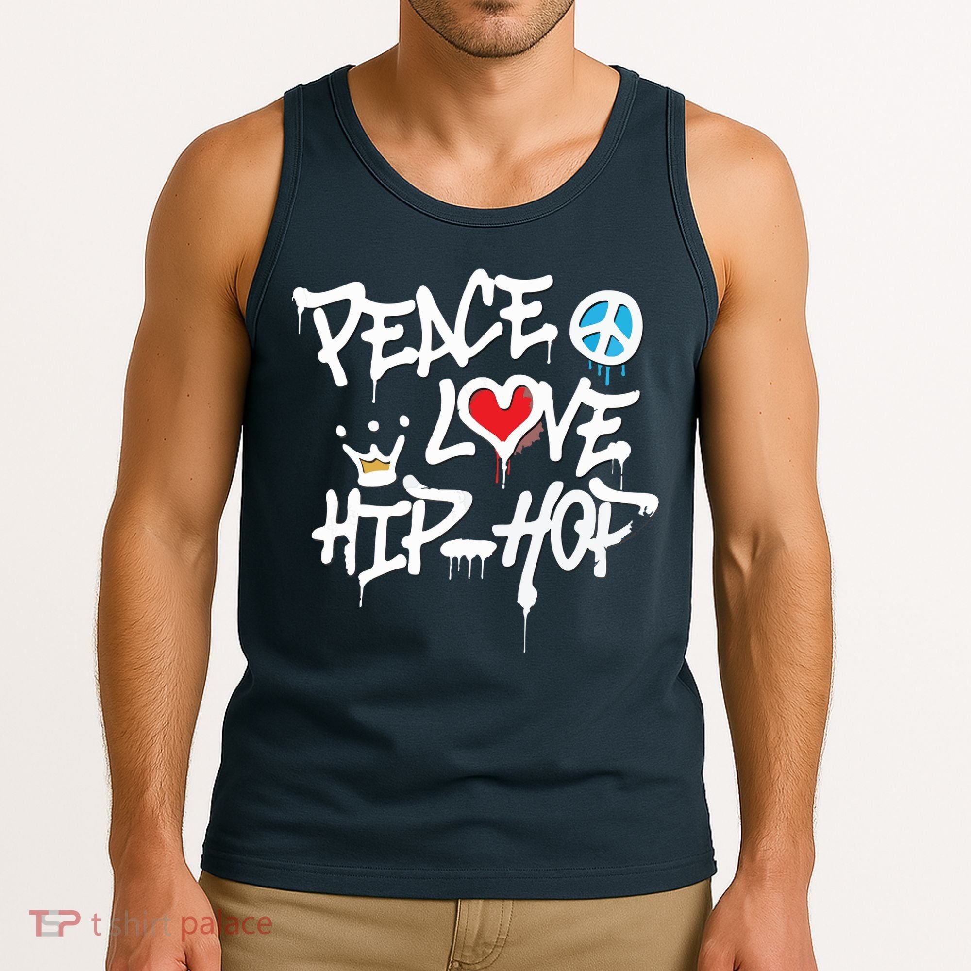 Peace Love Hip Hop Dancing Tank Top