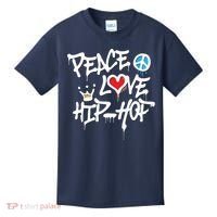 Peace Love Hip Hop Dancing Kids T-Shirt thumb 0