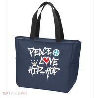 Peace Love Hip Hop Dancing Tote Bag thumb 3