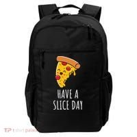 Pizza Lovers Have A Slice Day Pizza Party Pizza Chefs Gift Backpack thumb 0