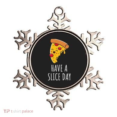 Pizza Lovers Have A Slice Day Pizza Party Pizza Chefs Gift Ornament