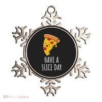 Pizza Lovers Have A Slice Day Pizza Party Pizza Chefs Gift Ornament thumb 0