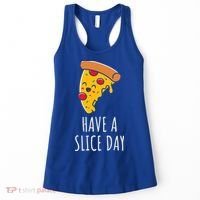 Pizza Lovers Have A Slice Day Pizza Party Pizza Chefs Gift Women's Tank Top thumb 0