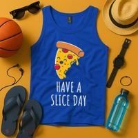 Pizza Lovers Have A Slice Day Pizza Party Pizza Chefs Gift Tank Top thumb 4